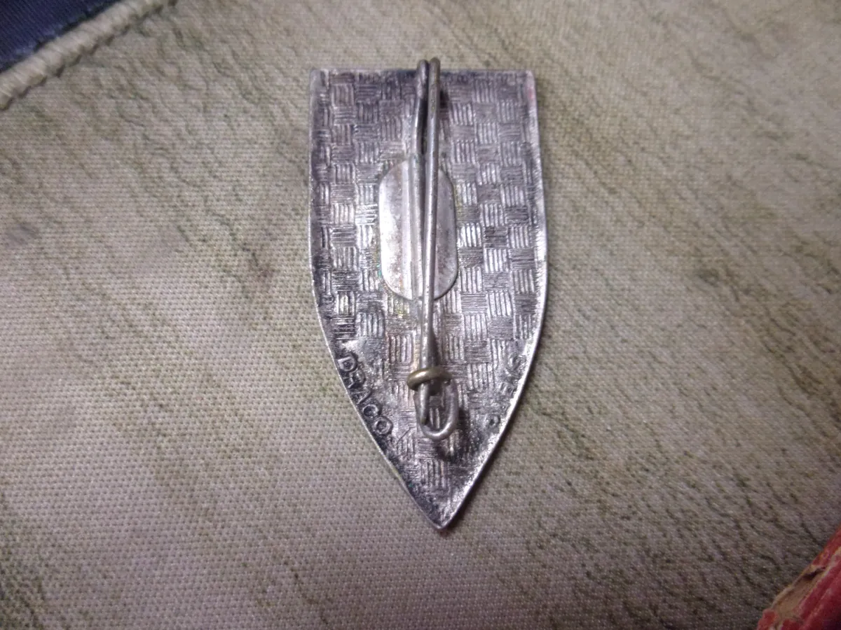 Insigne 11° Groupe d’Escadrons de Chars Moyens - Cavalerie - ABC - Chasseurs vue 2