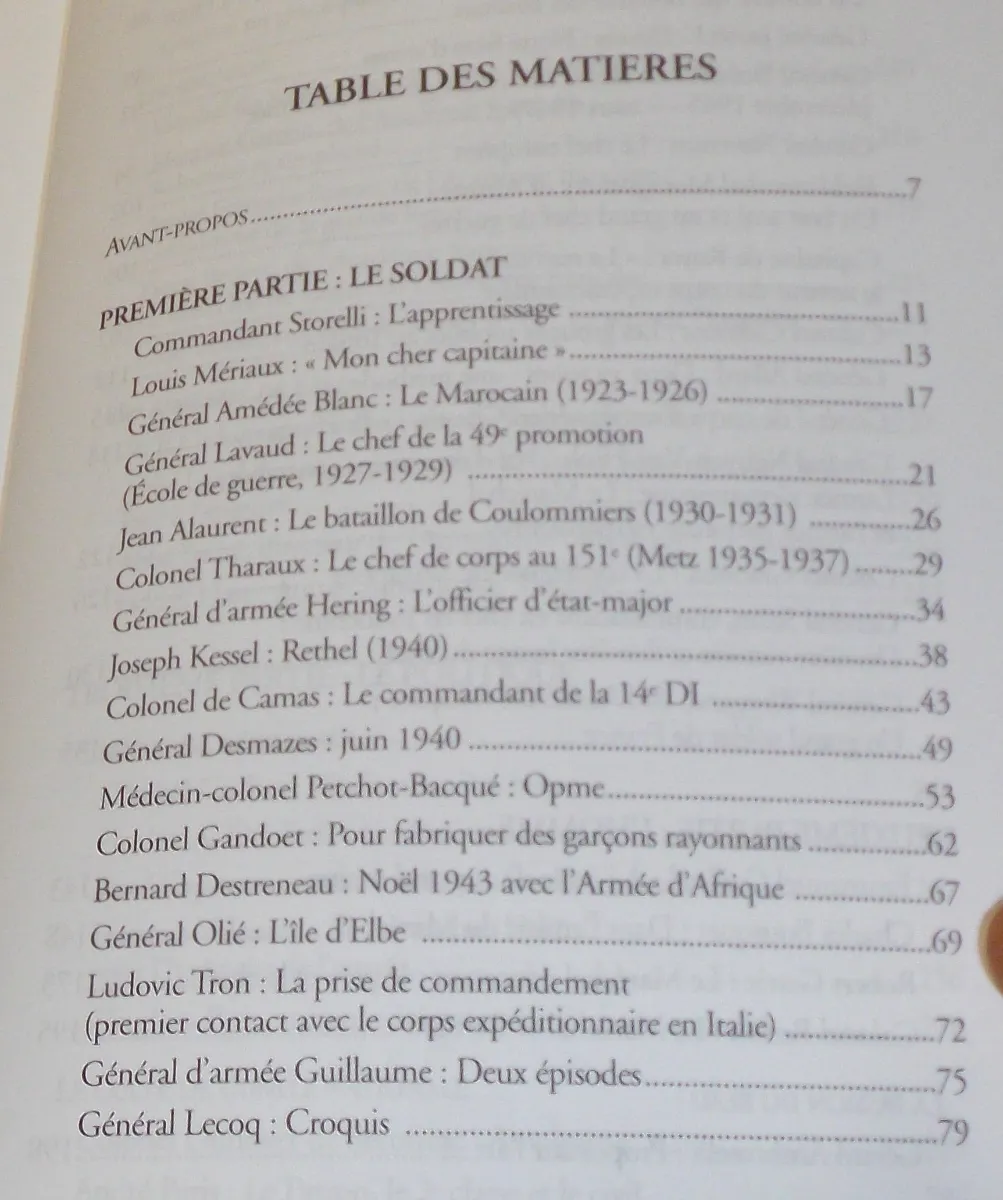 Livre : Jean de Lattre Maréchal de France - Le Soldat / l'Homme / Le Politique vue 3