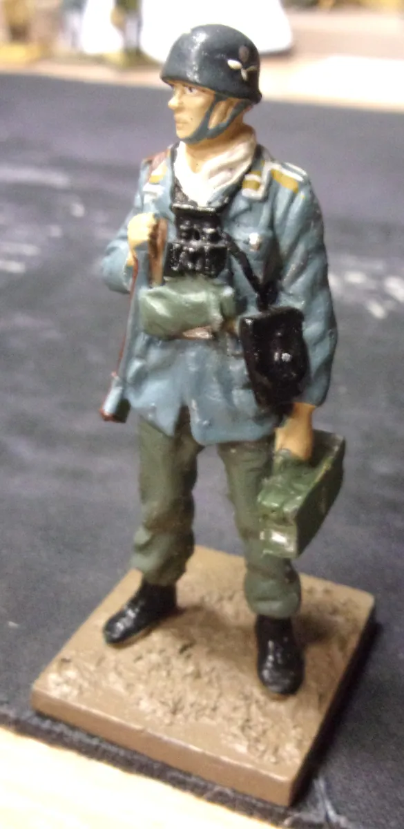 Soldat de Plomb " Fallschirmjäger allemand "- Parachutiste - TAP - Normandie