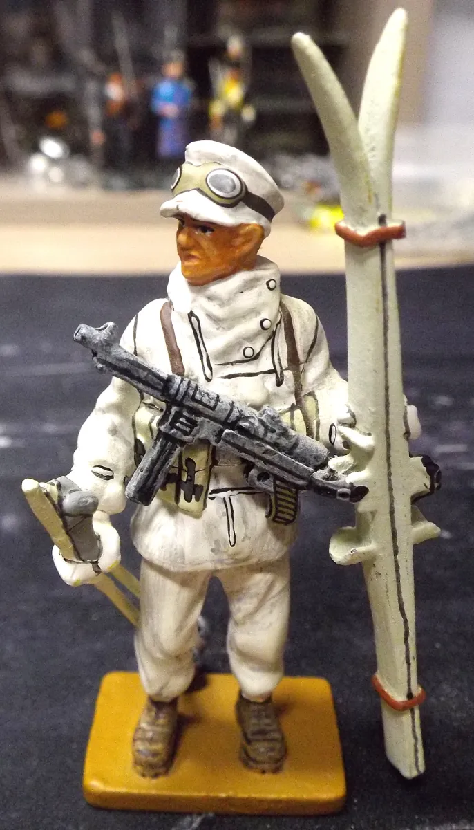 Soldat de Plomb " Sous officier de la Skijäger Brigade - 1943 "- Delprado